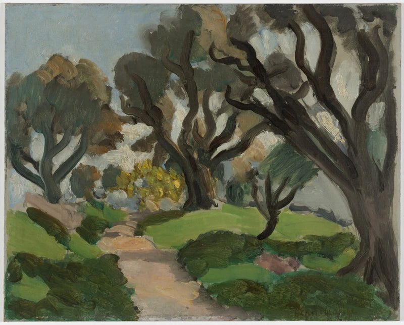 Paysage du sud de la France - Henri Matisse