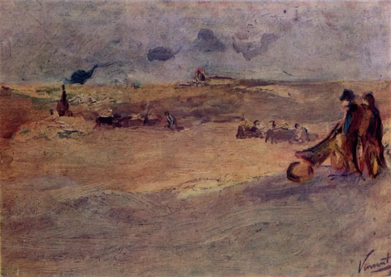 Paysage avec dunes et personnages, F3 – Van Gogh