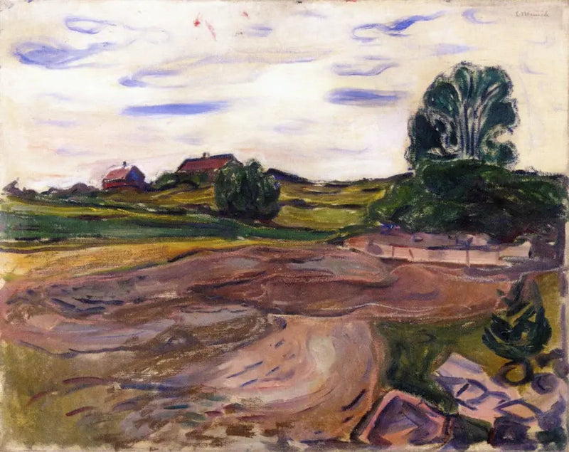 Paysage - Edvard Munch