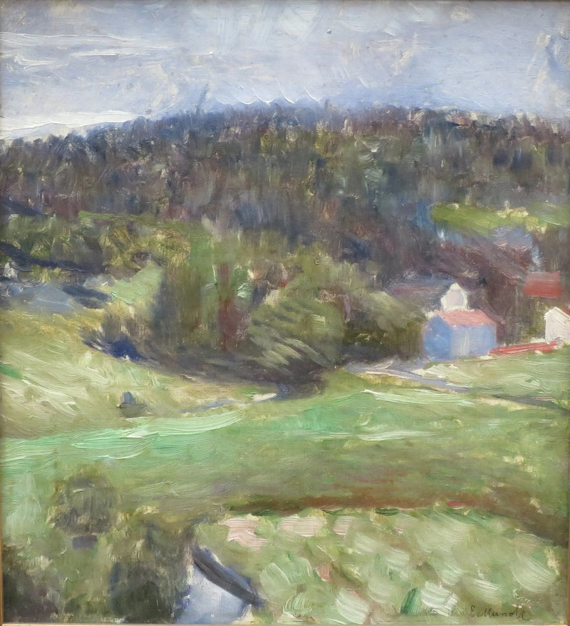 Paysage - Edvard Munch