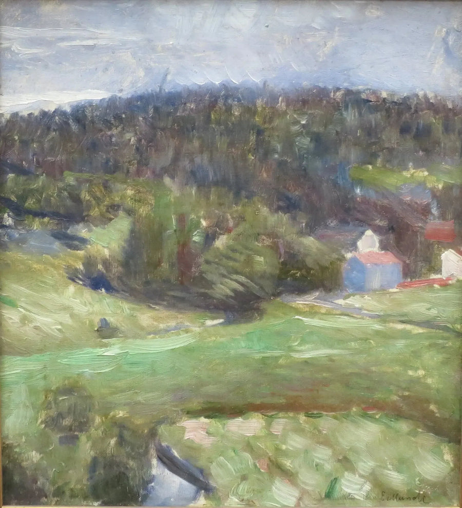Paysage - Edvard Munch