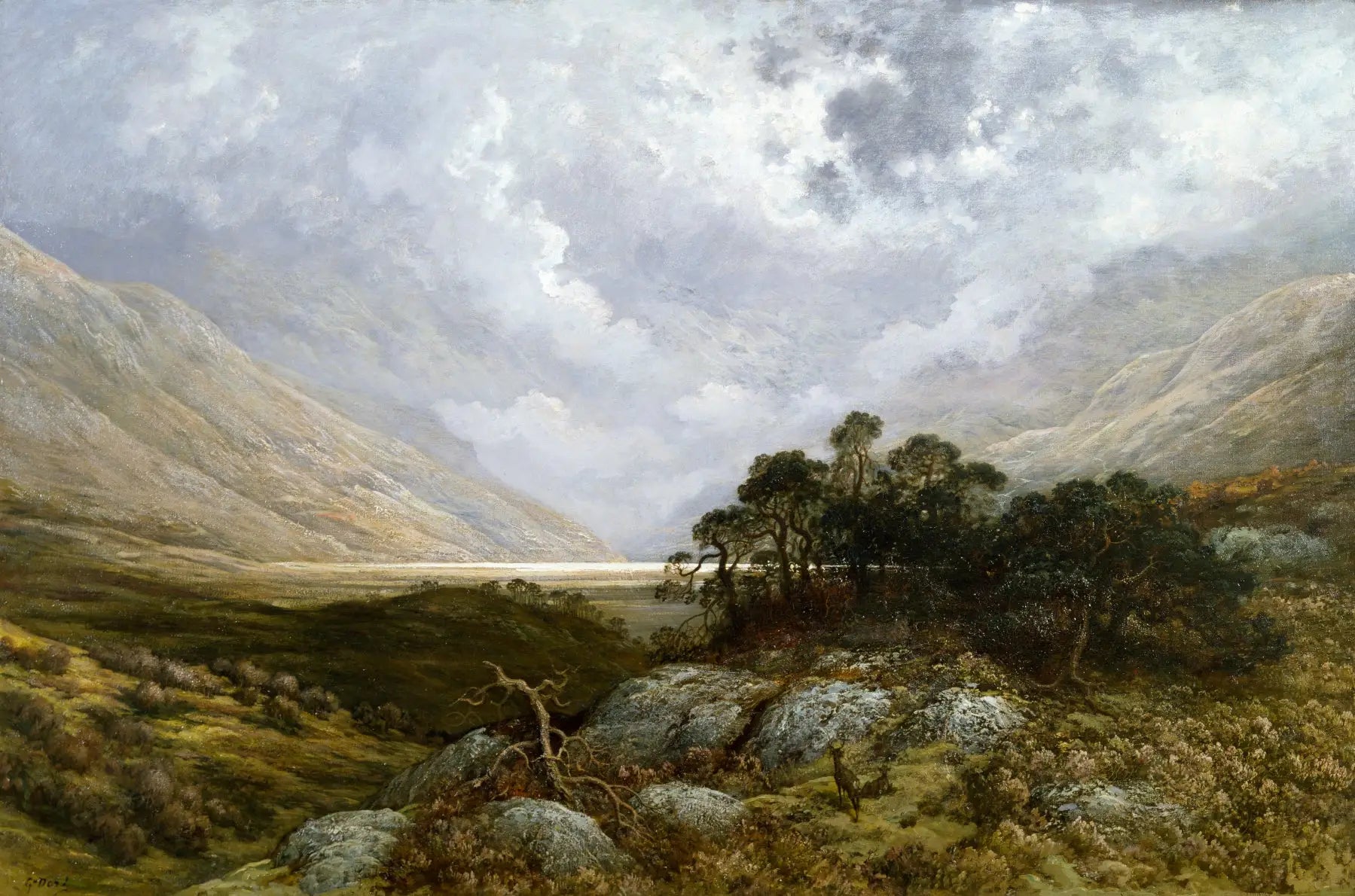 Paysage en Écosse - Gustave Doré - Alpha Reproduction