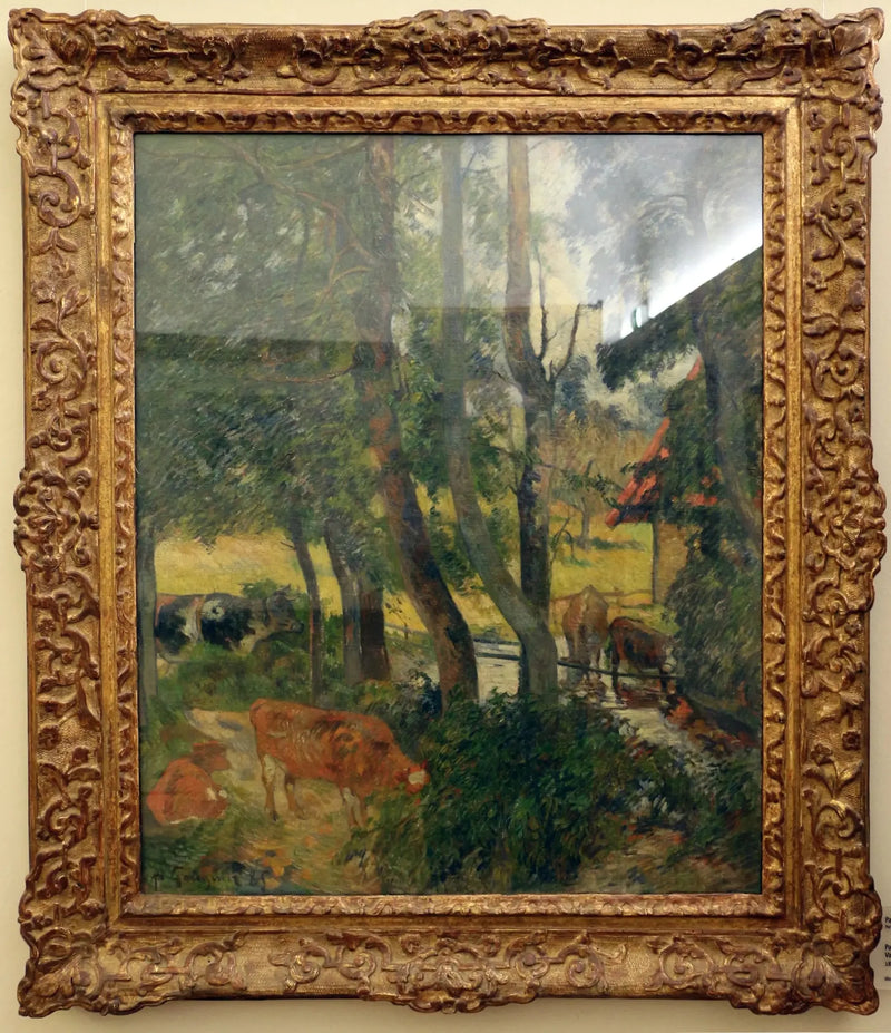 Paysage en Normandie - Paul Gauguin