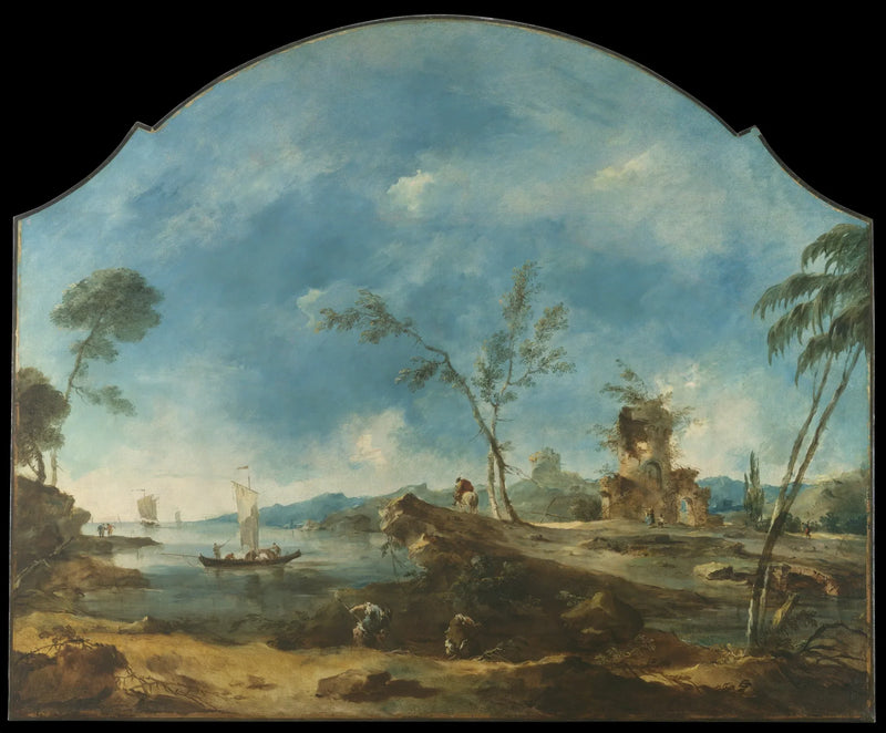 Paysage fantastique - Francesco Guardi