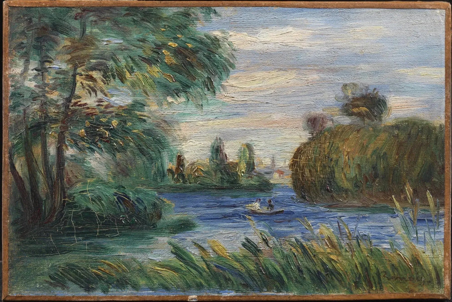 Paysage fluvial - Pierre-Auguste Renoir