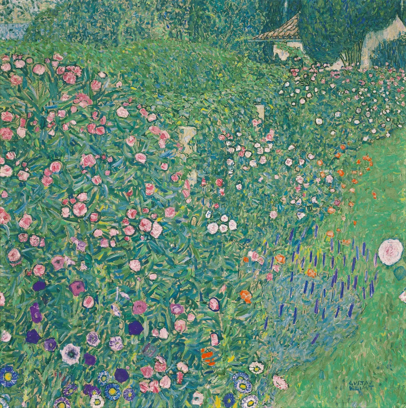 Paysage horticole italien - Gustav Klimt