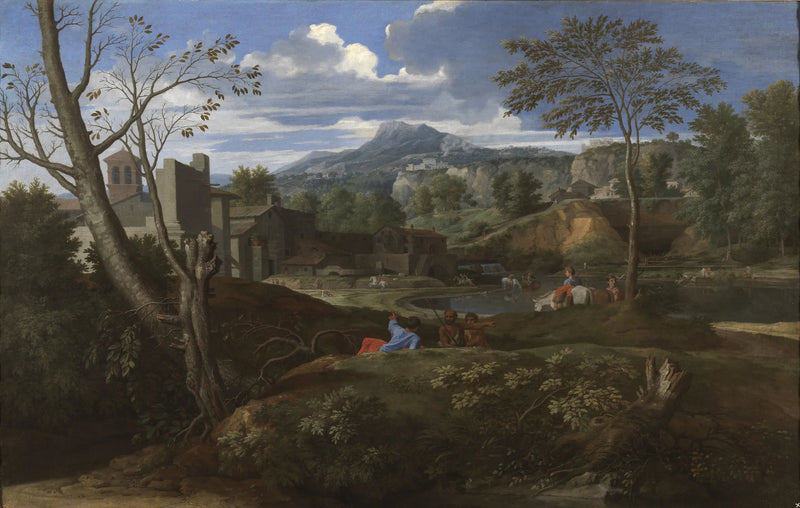 Paysage idéal - Nicolas Poussin