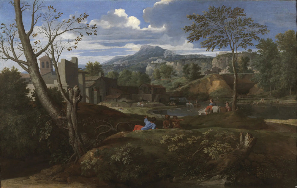 Paysage idéal - Nicolas Poussin - Alpha Reproduction