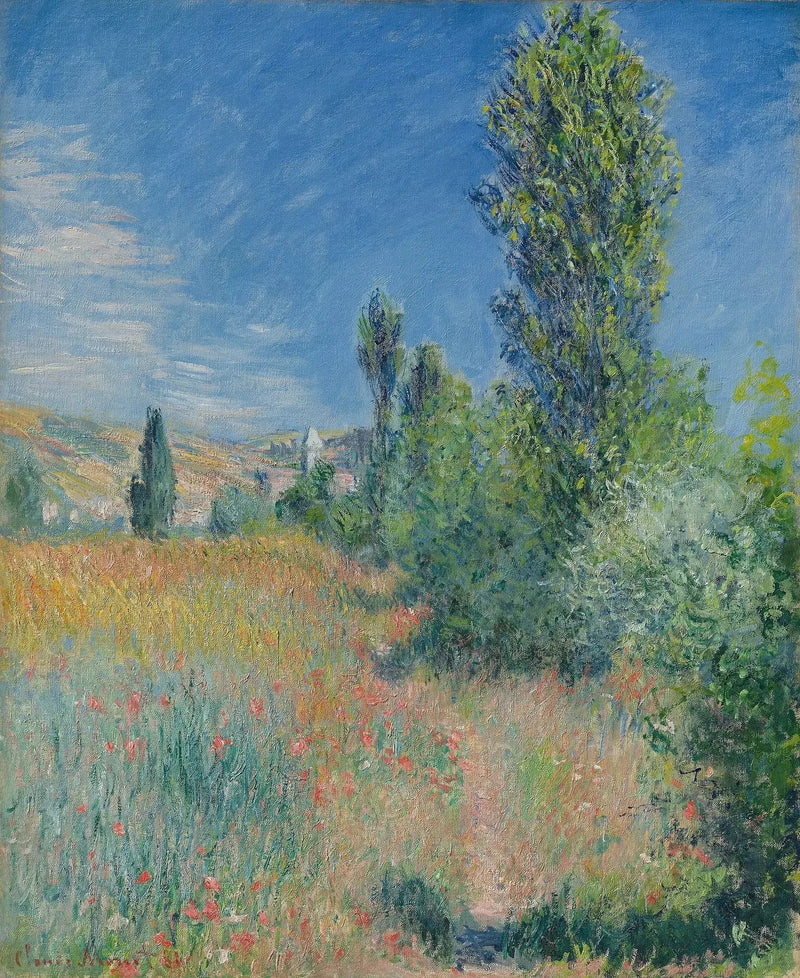 Paysage dans l’île Saint-Martin W679 – Claude Monet