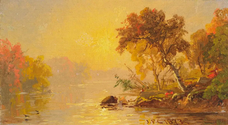 Paysage - Jasper Francis Cropsey
