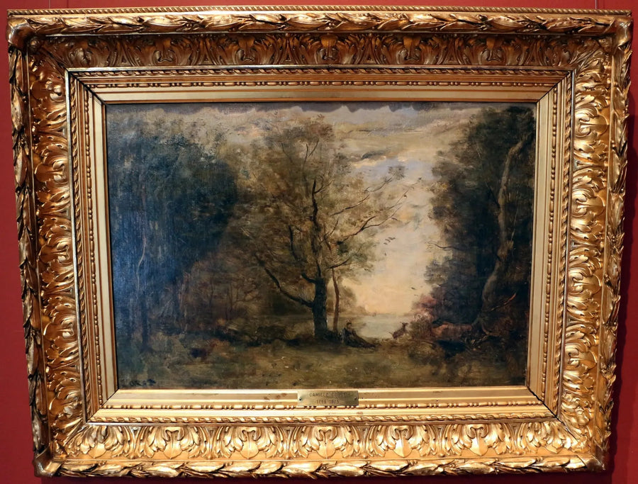 Paysage. - Jean-Baptiste Camille Corot
