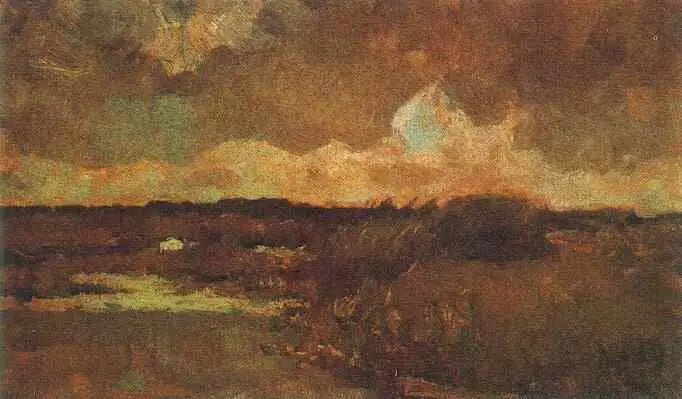 Paysage marécageux - Vincent van Gogh