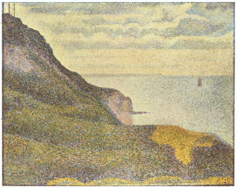 Paysage marin à Port-en-Bessin, Normandie - Georges Seurat