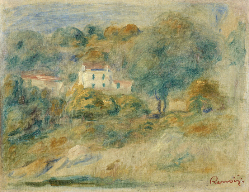 Paysage du Midi, vers 1910 (?) – Pierre-Auguste Renoir