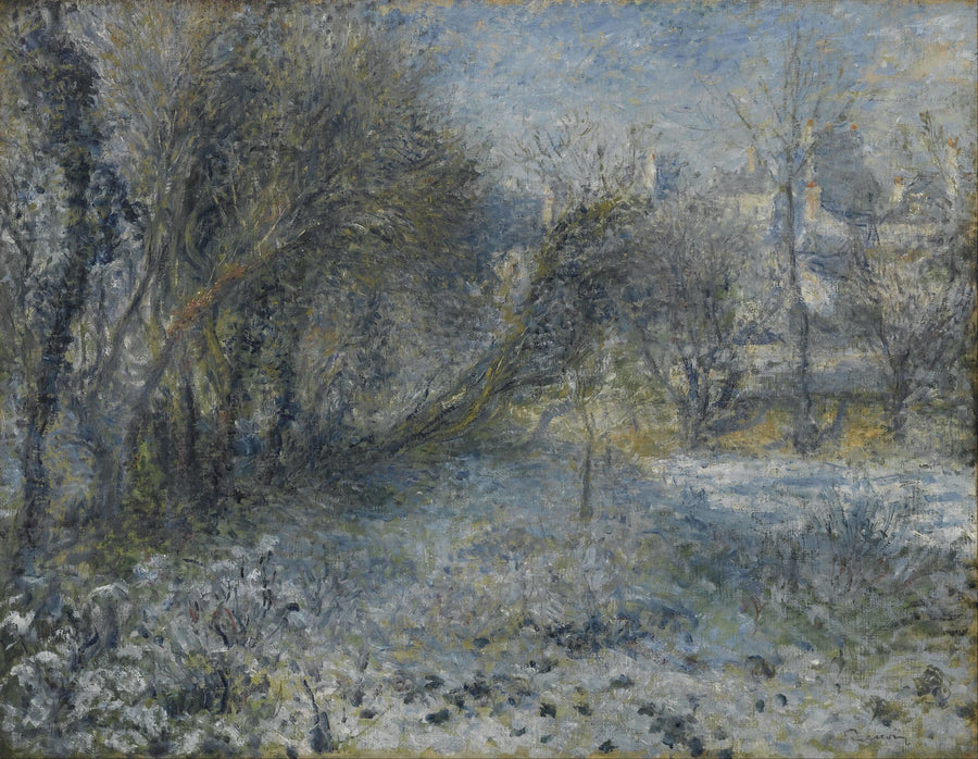 Paysage de neige – Pierre-Auguste Renoir