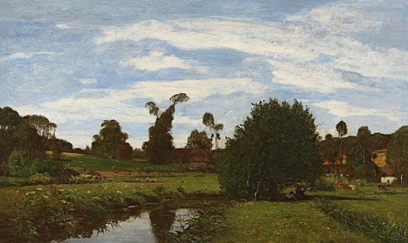 Paysage normand - Eugène Boudin