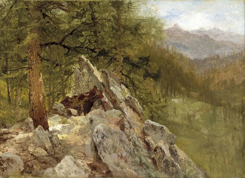 Paysage occidental - John Frederick Kensett