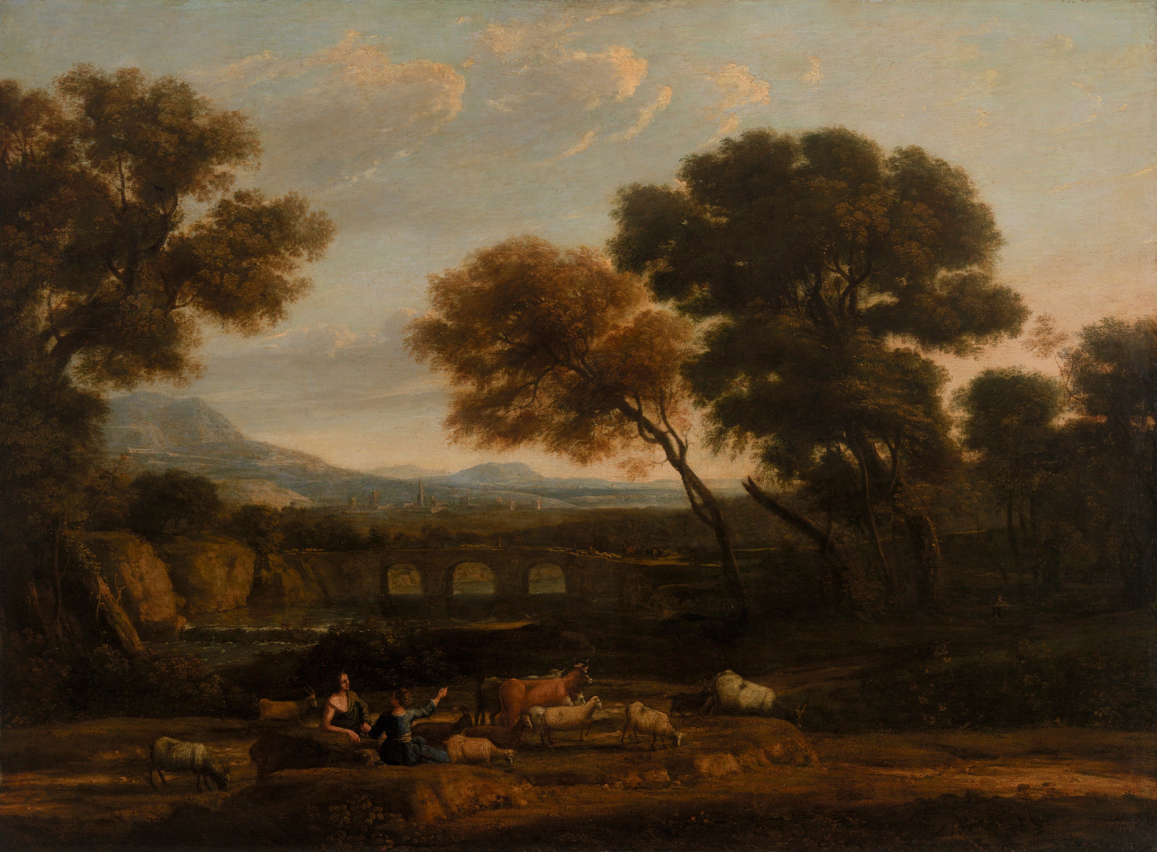 Paysage pastoral - Claude Lorrain