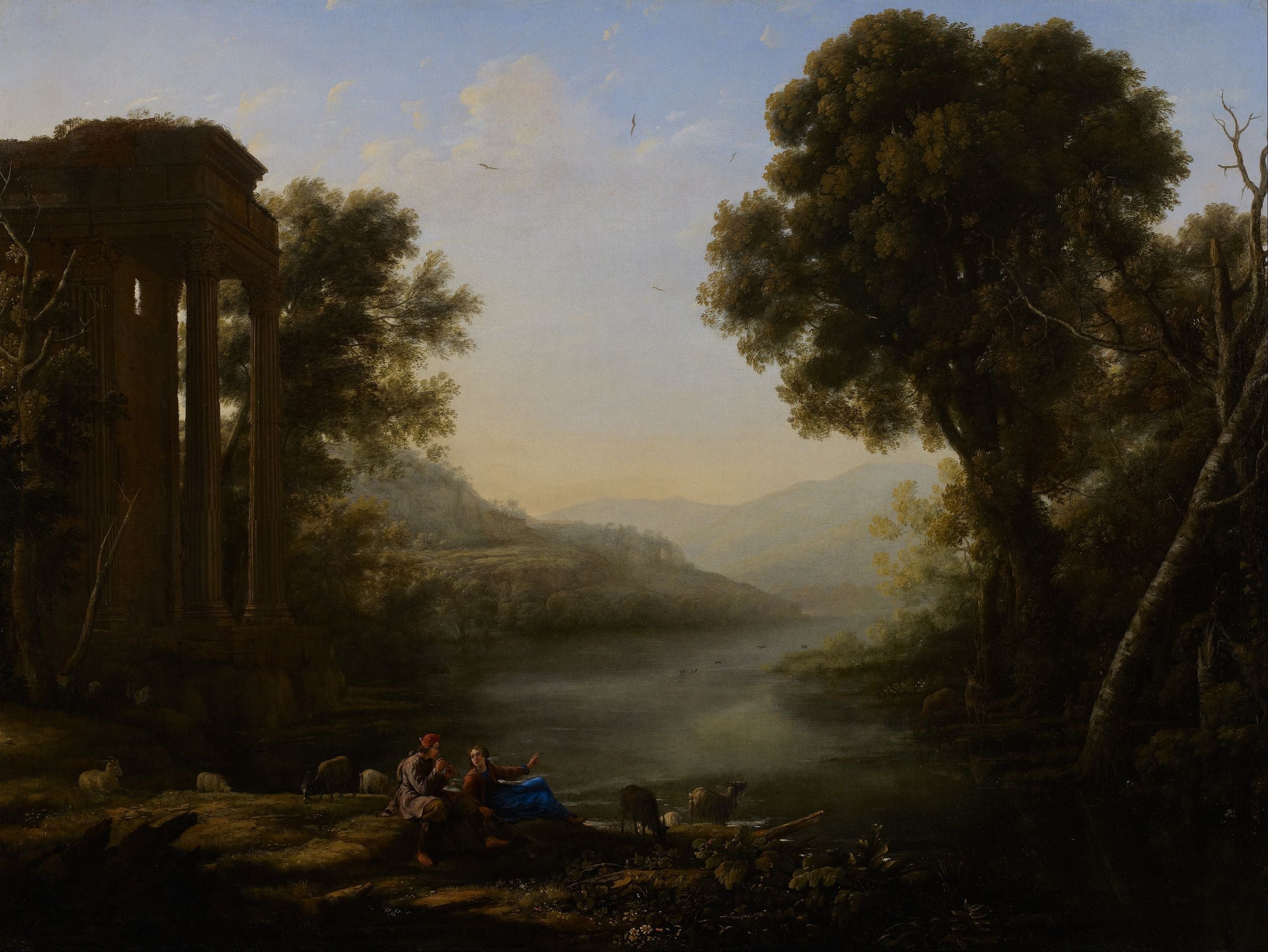 Paysage pastoral - Claude Lorrain