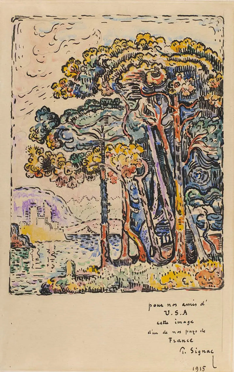 Paysage - Paul Signac