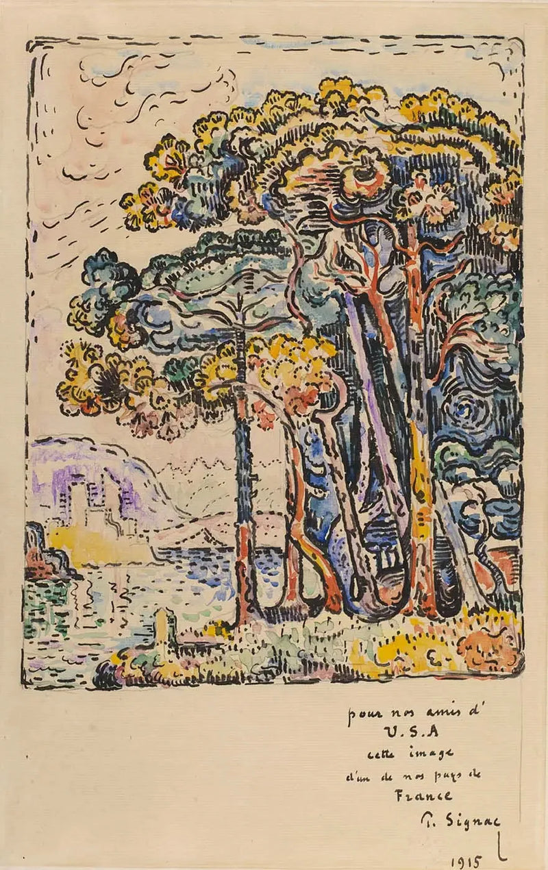 Paysage - Paul Signac