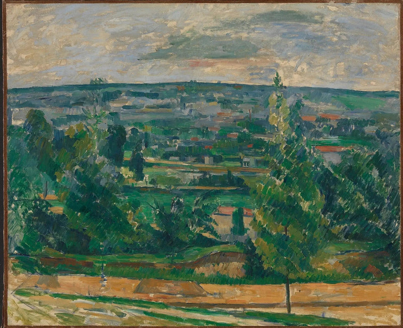 Paysage près de Melun - Paul Cézanne