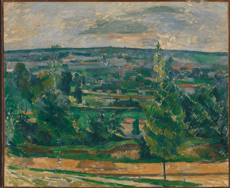 Paysage près de Melun - Paul Cézanne