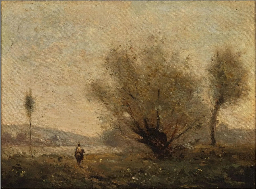 Paysage près de Ville d'Avray - Jean-Baptiste Camille Corot