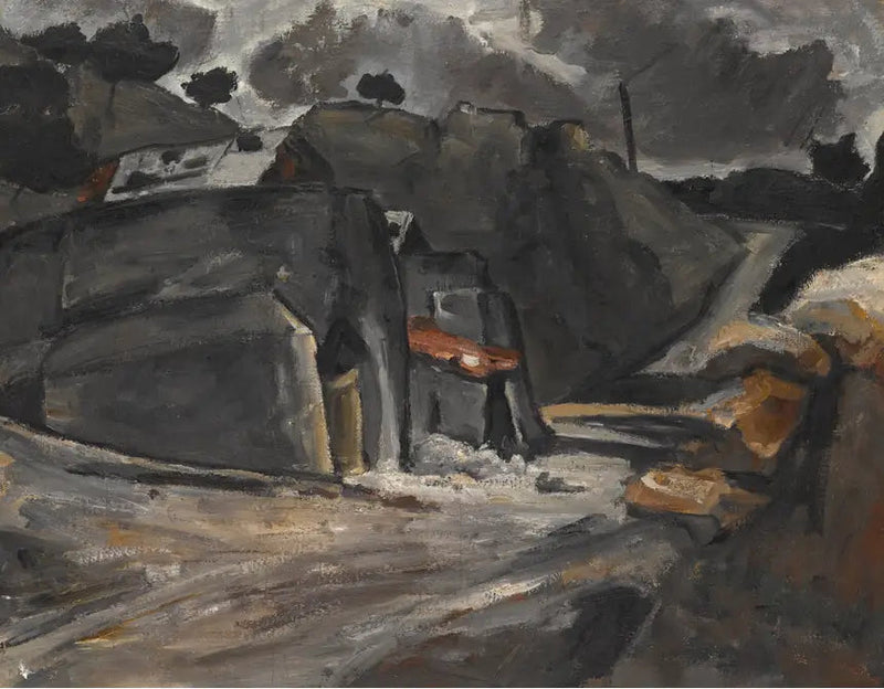 Paysage provençal (Rochers à l'Estaque) - Paul Cézanne