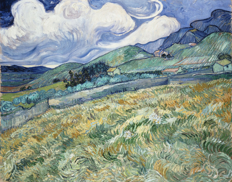 Paysage de Saint-Rémy, F611 – Vincent van Gogh