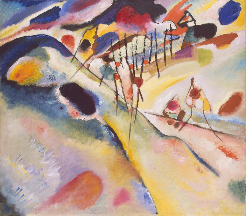 Paysage - Vassily Kandinsky