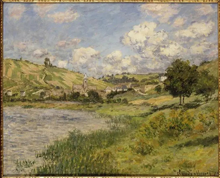 Paysage. Vétheuil - Claude Monet