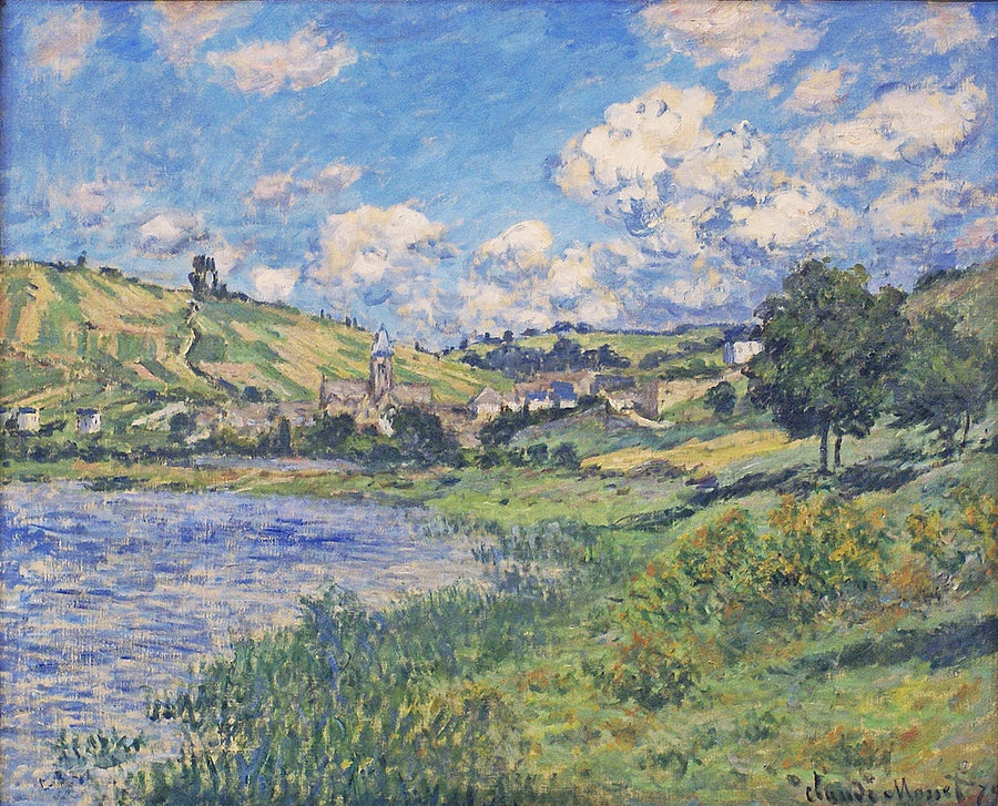 Paysage. Vétheuil W526 – Claude Monet
