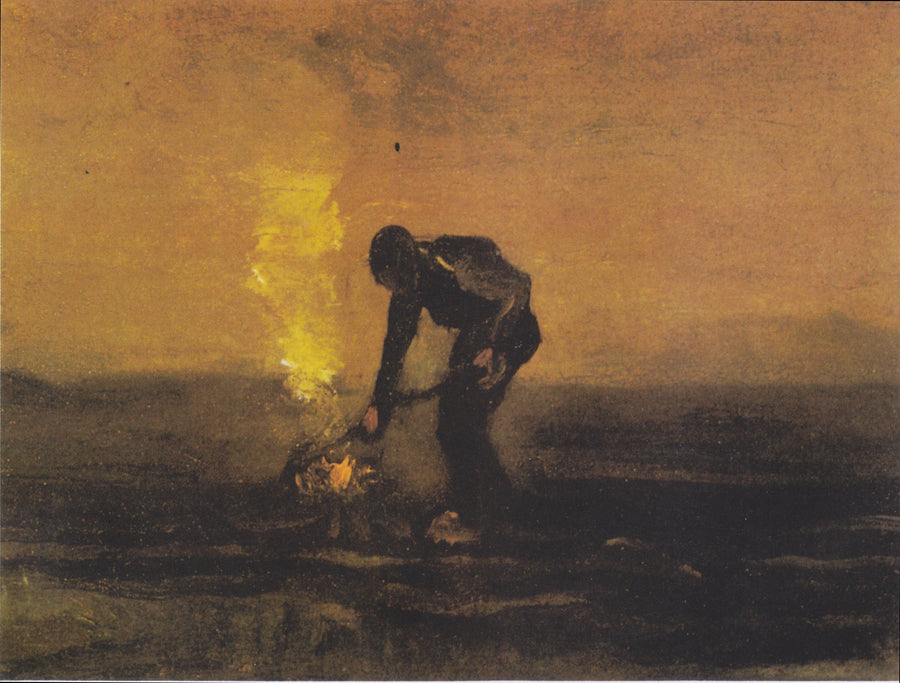 Paysan brûlant des mauvaises herbes, F20 – Van Gogh