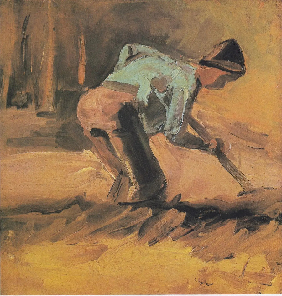 Paysan creusant - Vincent van Gogh