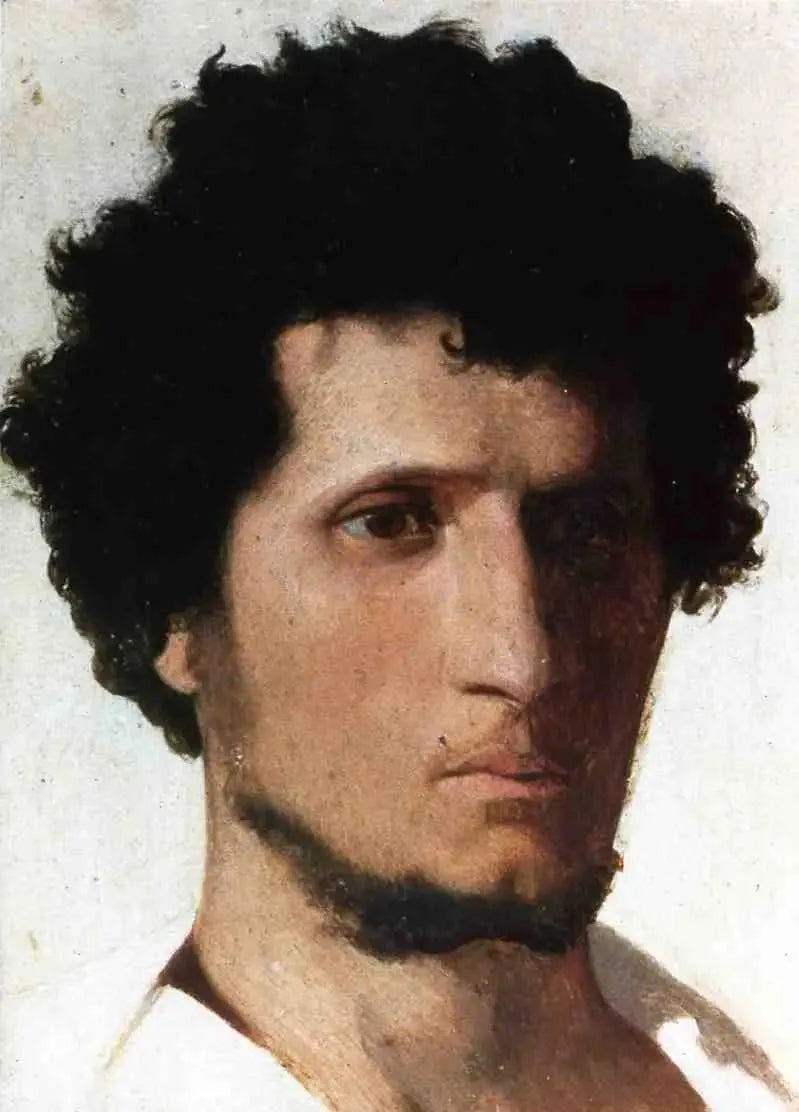 Paysan de la campagne romaine, de face - Jean-Léon Gérôme