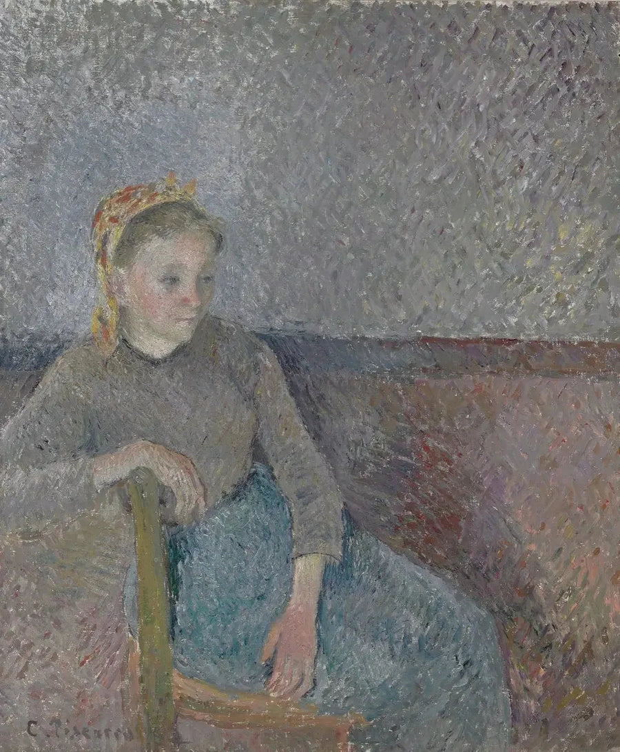 Paysanne assise - Camille Pissarro