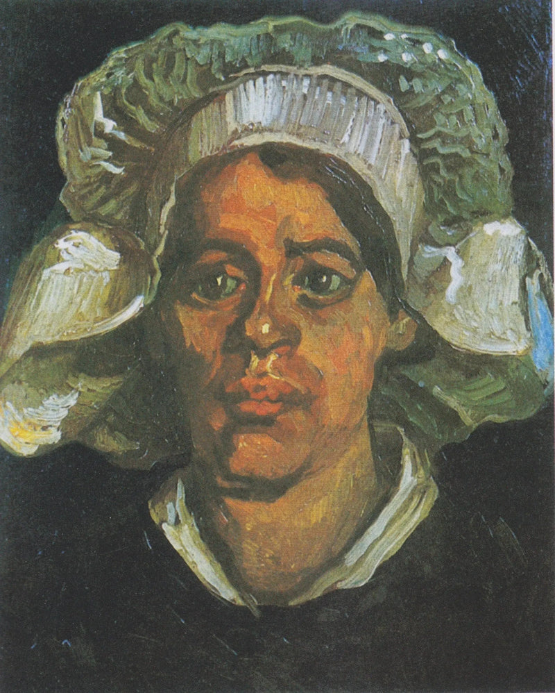 Gordina de Groot au bonnet blanc, F85 – Van Gogh