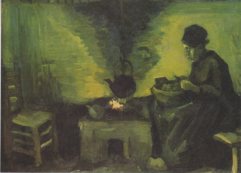 Paysanne près de l’âtre, F158 – Vincent van Gogh