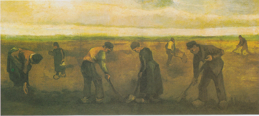Paysans plantant des pommes de terre, F41 – Van Gogh