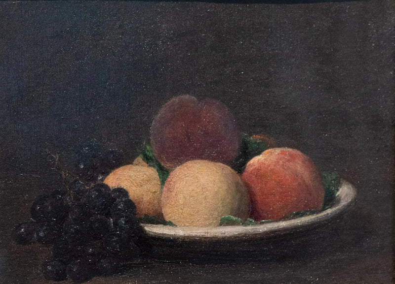 Pêches et raisins noirs - Henri Fantin-Latour