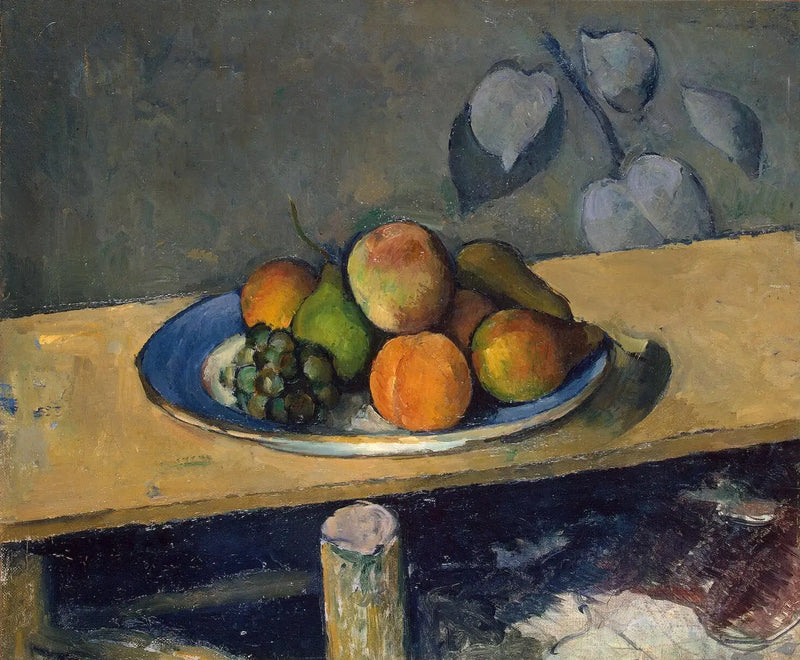 Pêches, poires et raisin - Paul Cézanne