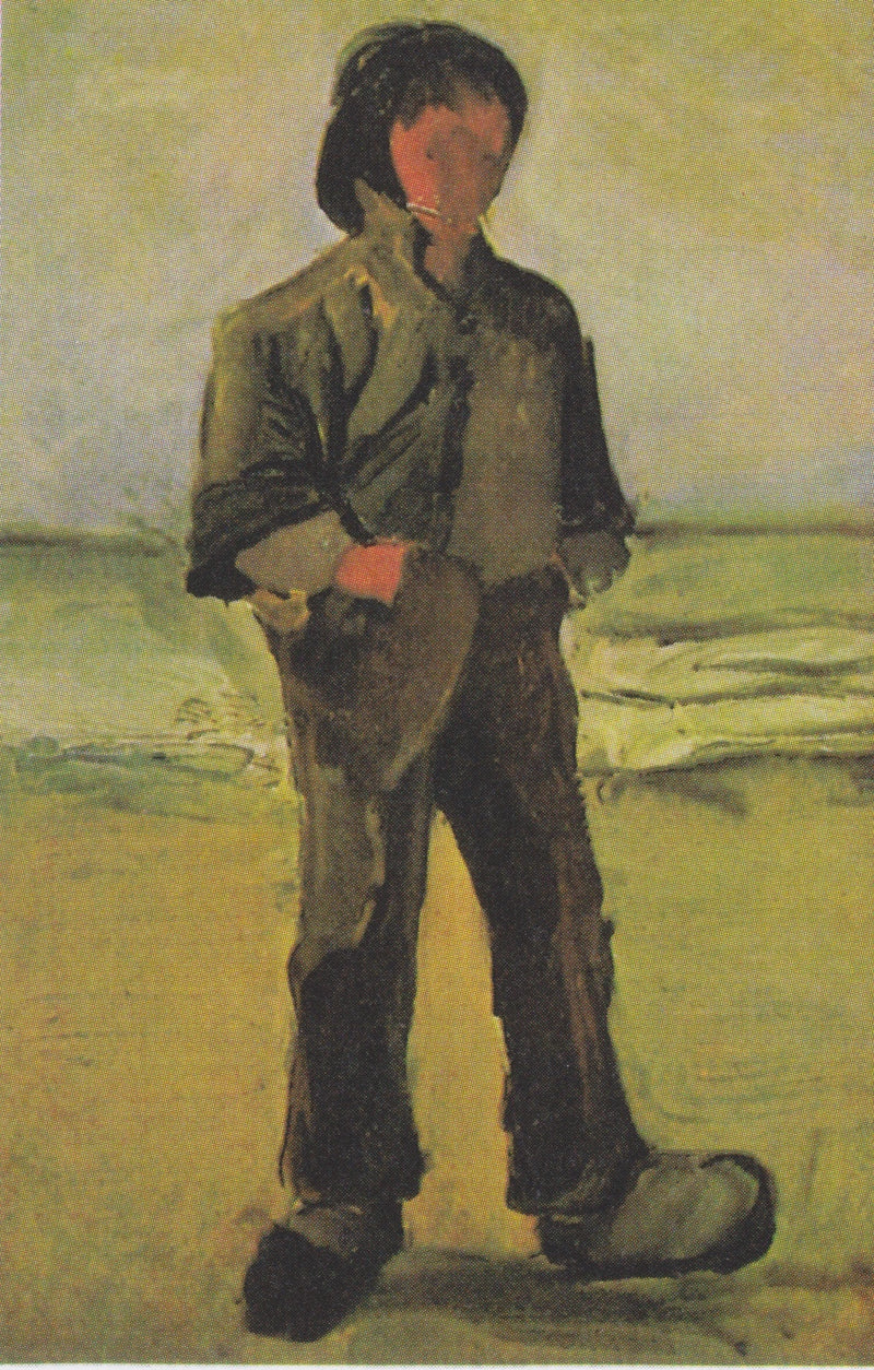 Pêcheur sur la plage, F5 – Vincent van Gogh