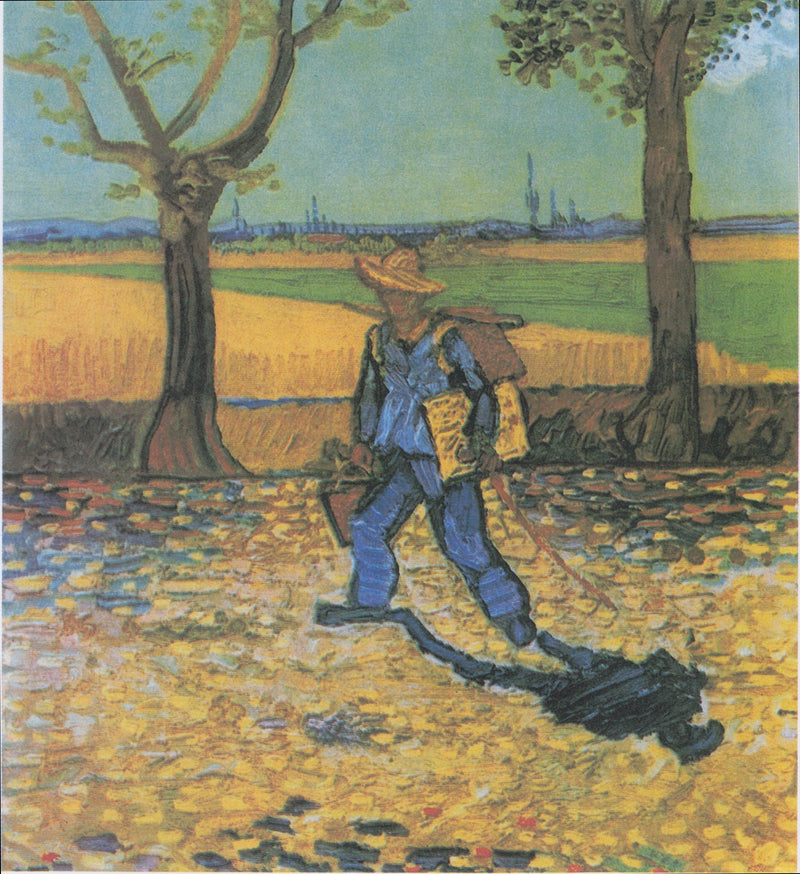 Le Peintre sur la route de Tarascon, F448 – Van Gogh
