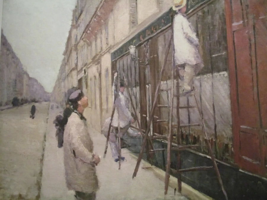 Peintres en bâtiment - Gustave Caillebotte