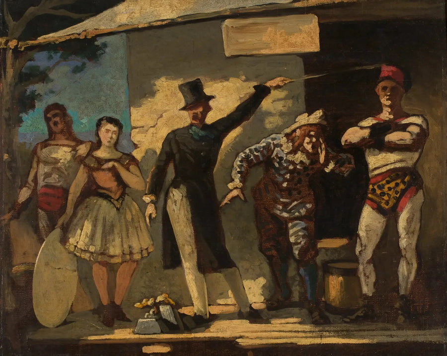 Peinture d'Honoré Daumier - Honoré Daumier