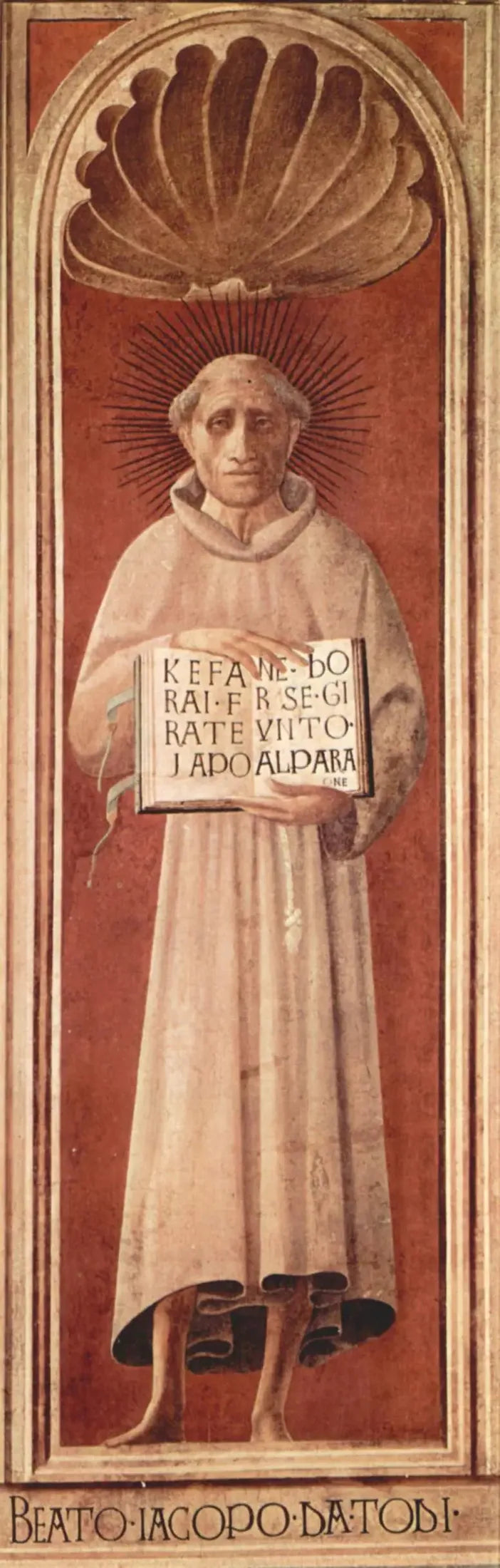 Peinture de Jacopone da Todi - Paolo Uccello