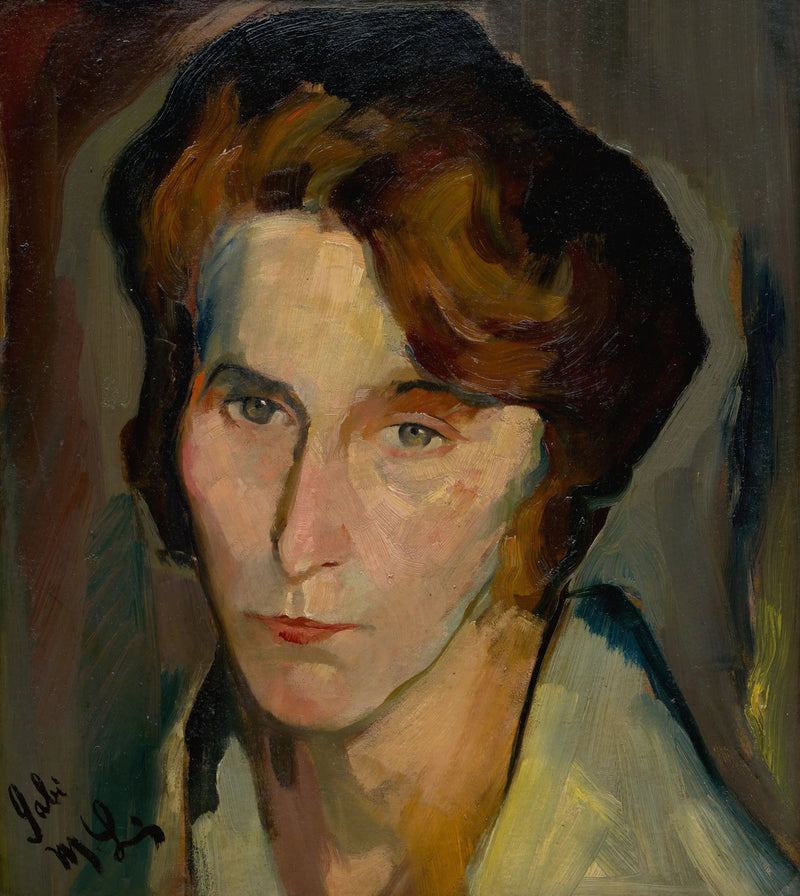 Peinture de la mère de l'artiste - Max Liebermann