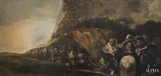 Pèlerinage à la source Saint-Isidore - Francisco de Goya - Reproductions de tableaux et peintures haut de gamme