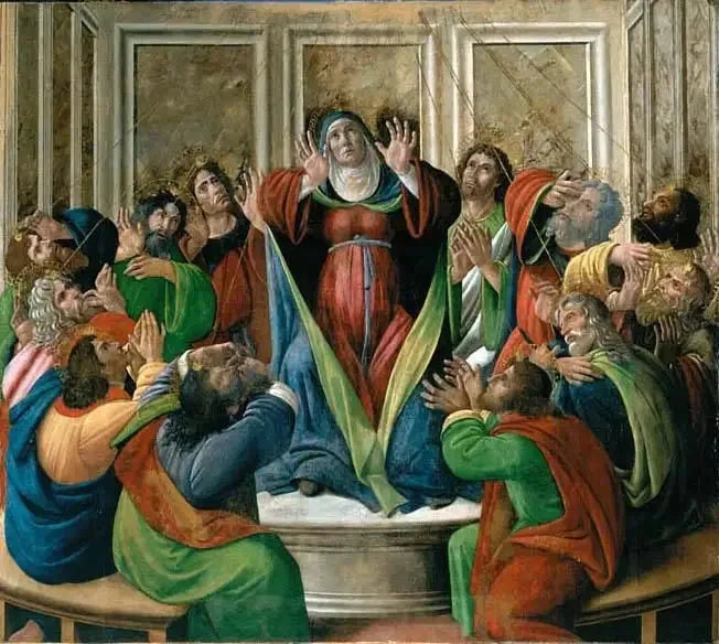 La Descente du Saint-Esprit, vers 1495-1505 – Botticelli et atelier